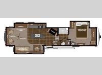Montana 3582RL Floorplan Image