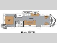 V-Cross Classic 29VCFL Floorplan Image