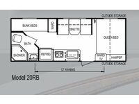 Koala 20RB Floorplan Image