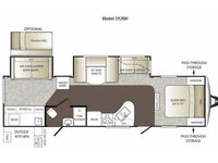 Outback 312BH Floorplan Image