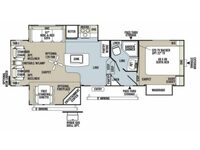 Rockwood Signature Ultra Lite 8289WS Floorplan