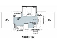 Used 2013 Forest River RV Rockwood Premier 2514G image