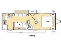Catalina Deluxe Edition 25RKS Floorplan Image