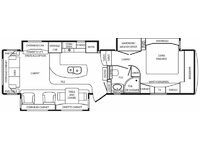 Mobile Suites 36 TKSB3 Floorplan