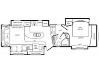 Mobile Suites 36 TKSB4 Floorplan