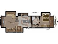 Montana 3625 RE Floorplan Image