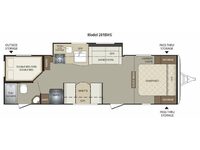 Bullet 281BHS Floorplan