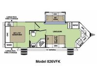 Used 2013 Forest River RV V-Cross Vibe 826VFK image