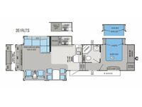 Eagle Premier 351RLTS Floorplan
