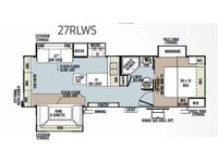 Used 2013 Forest River RV Flagstaff Super Lite 27RLWS image