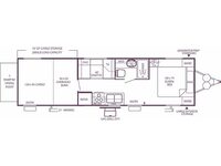 Wildwood LE 29FBSRV Floorplan Image