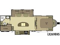 Light LX269BHS Floorplan