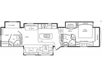 Mobile Suites 43 Manhattan Floorplan Image