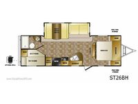 Used 2013 CrossRoads RV Sunset Trail ST26BH image