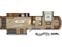 Solitude 369RL Floorplan Image