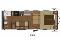Hideout 23RB Floorplan Image