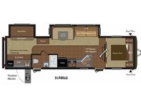 Hideout 31RBDS Floorplan Image