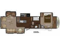 Montana 3402 RL Floorplan