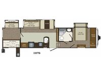 Laredo 335TG Floorplan