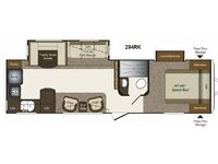 Laredo Super Lite 294RK Floorplan