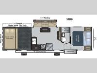 Raptor 31DS Floorplan