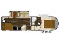 Sundance XLT 299BH Floorplan