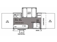 Flagstaff Classic 625D Floorplan