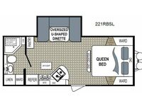 Kodiak 221RBSL Ultimate Floorplan Image