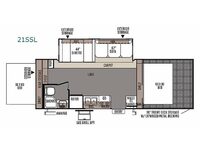 Flagstaff Shamrock 21SS Floorplan Image