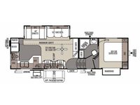 Rockwood Signature Ultra Lite 8280WS Floorplan