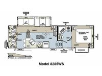 Used 2014 Forest River RV Rockwood Signature Ultra Lite 8285WS image