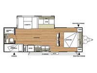 Salem 26TBUD Floorplan