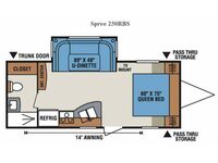 Used 2014 KZ Spree 230RBS image