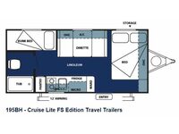 Salem Cruise Lite FS 195BH Floorplan