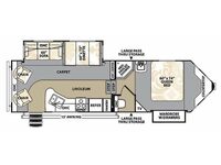 V-Cross Platinum 275VRL Floorplan