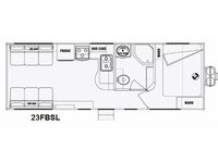 Sandsport 23FBSL Floorplan Image