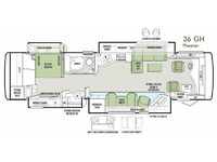Phaeton 36 GH Floorplan