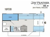 Used 2016 Jayco Jay Feather Ultra Lite X18D image