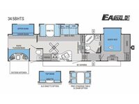 Used 2014 Jayco Eagle 34 5BHTS image