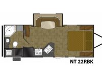 North Trail 22RBK Floorplan