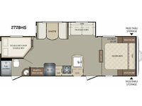 Bullet 272BHS Floorplan Image