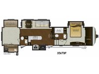Mountaineer 356TBF Floorplan Image