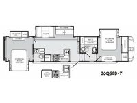 Sabre 36QS2B 7 Floorplan Image