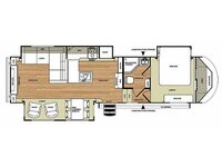 Salem Hemisphere Lite 327RES Floorplan Image