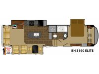 Used 2015 Heartland Bighorn 3160 Elite image