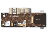 Cherokee 254Q Floorplan Image