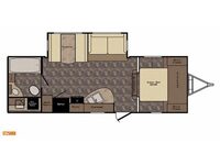 Sunset Trail Super Lite ST250RB Floorplan