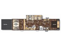 Used 2015 Forest River RV Cherokee Wolf Pack Sport 315WP image