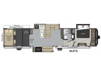 Raptor 412TS Floorplan