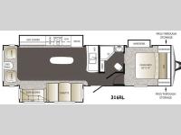 Outback 316RL Floorplan